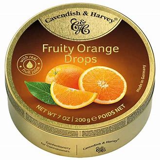 Cavendish & Harvey Fruity Orange Drops